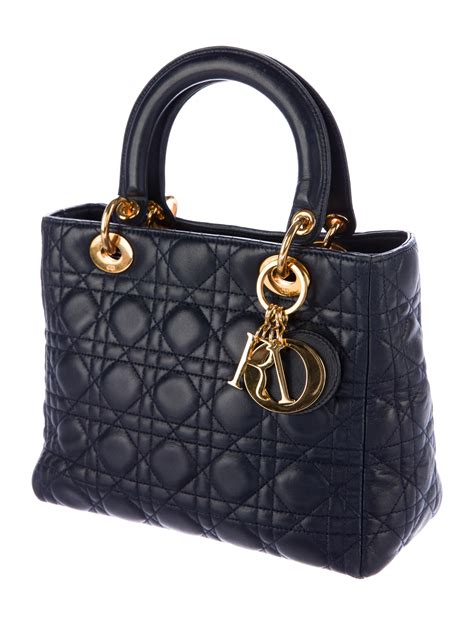 dior bag medium lady|lady dior medium price.